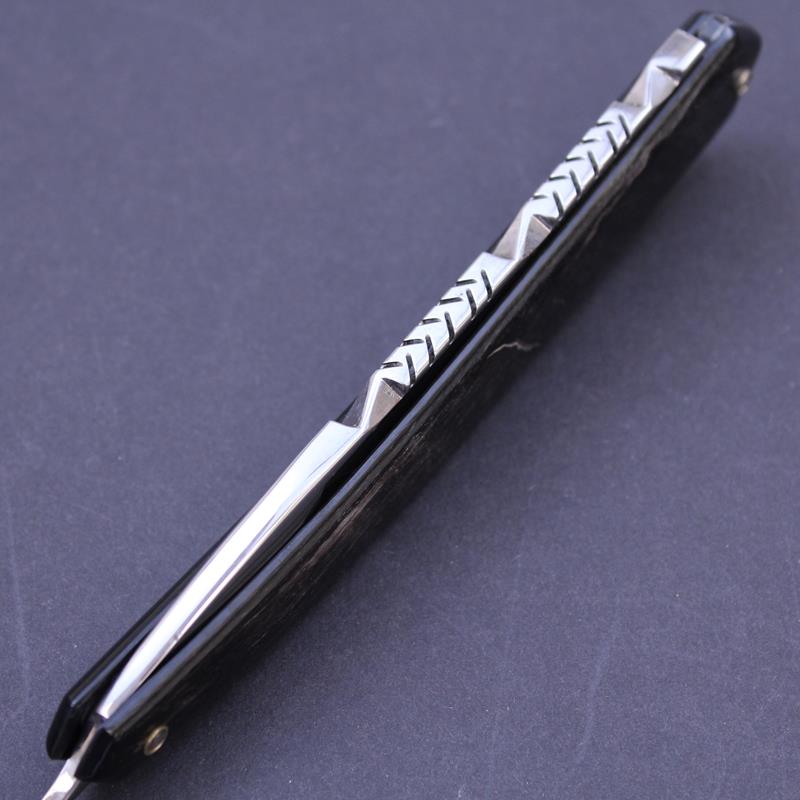 TI Rams Horn 7/8 Hook Nose Wheatfield Razor With Dreadnought® Marking - Image 5