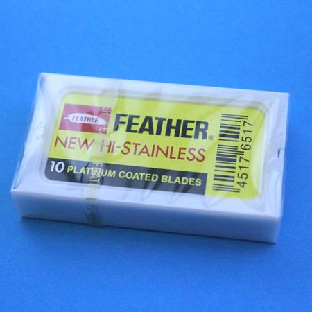 Feather New Hi Stainless Razor Blades