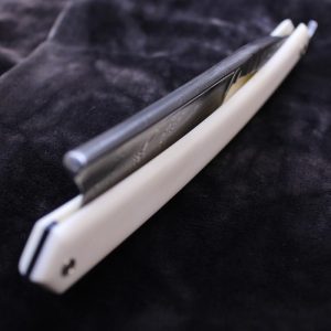 Thiers Issard Damascus Razor in Bone