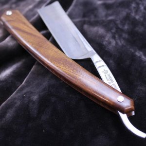 Thiers Issard Damascus Razor In Desert Ironwood
