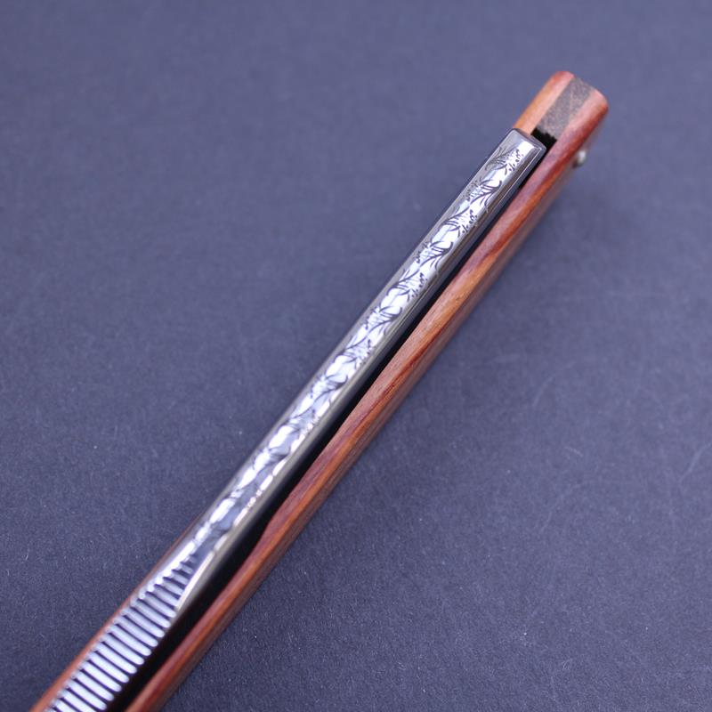 Ralf Aust 6/8 Razor with Rosewood Scales - Image 7