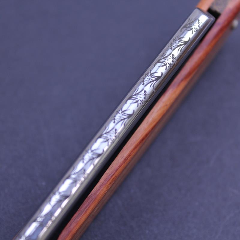 Ralf Aust 6/8 Razor with Rosewood Scales - Image 8