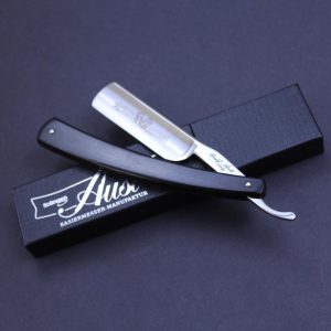 Ralf Aust 6/8 Stainless Steel Razor with Contemporary African Blackwood Scales