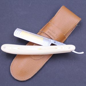 Pre Owned Dovo En Vogue Ivory Micarta Razor