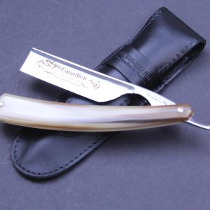 TI 7/8 Le Canadien Square Nose Blonde Horn Razor