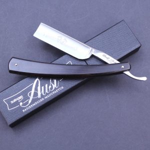 Ralf Aust 6/8 Square Point Razor with African Blackwood Scales