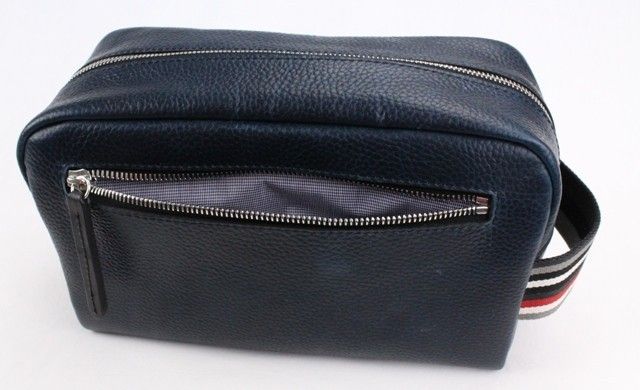 Pittards Attacama Blue Large Wash Dopp Kit Pittards - 3