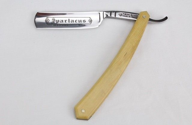 TI 5/8 Boxwood Spartacus Razor Thiers-Issard - 1