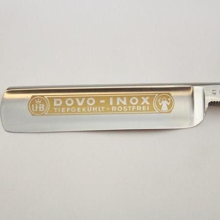 Dovo 5/8 Stainless Steel Buffalo Horn Razor Dovo - 3