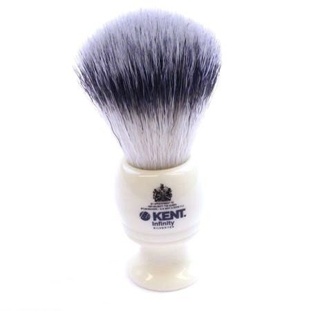 Kent Infinity Silvertex Synthetic Shave Brush