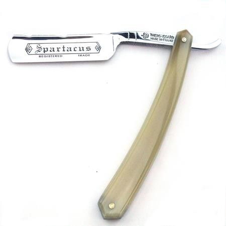 TI 5/8 Blonde Horn Razor With Wheatfield Spine Design Thiers-Issard - 2