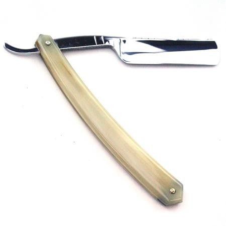 TI 5/8 Blonde Horn Razor With Wheatfield Spine Design Thiers-Issard - 8