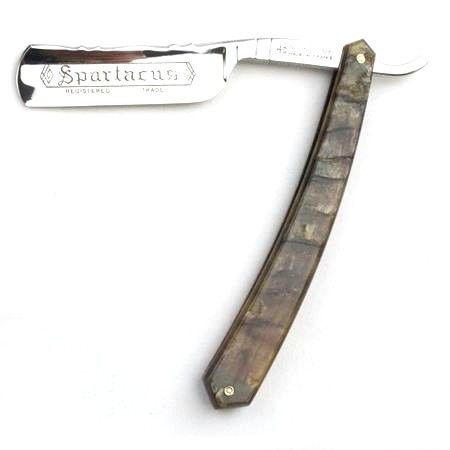 TI 6/8 Flower Ram's Horn Razor