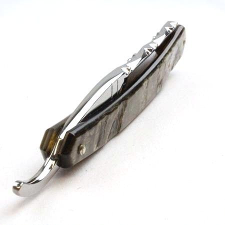 TI 6/8 Flower Ram's Horn Razor Thiers-Issard - 5