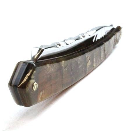 TI 6/8 Flower Ram's Horn Razor Thiers-Issard - 6