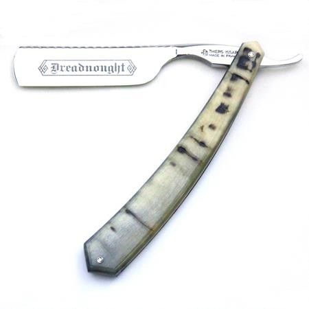 Rams Horn Razor With Points Design and Dreadnought Marking