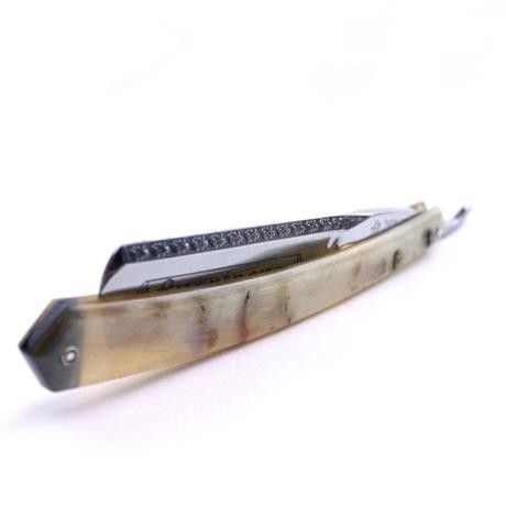 TI 6/8 Rams Horn Razor with Historic Thiers Issard Rose Design