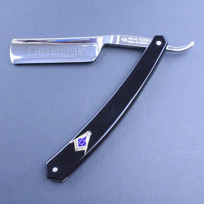 TI 6/8 Dreadnought Razor With Masonic Design Thiers-Issard - 2