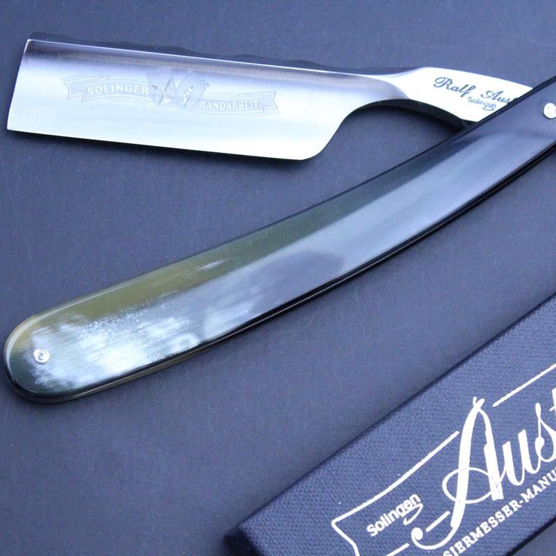 Ralph Aust Horn Razor with French Point