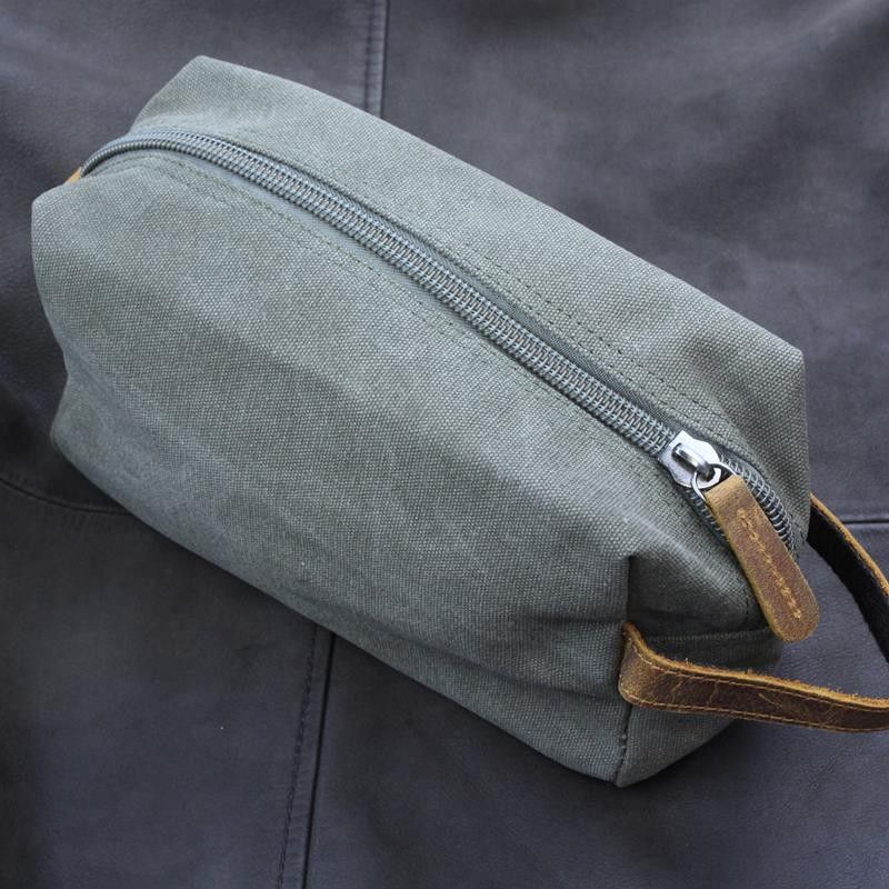 Canvas Dopp Kit Wash Bag The Invisible Edge - 2