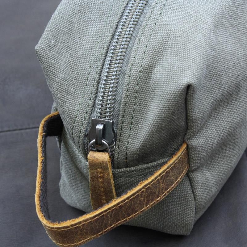 Canvas Dopp Kit Wash Bag The Invisible Edge - 3