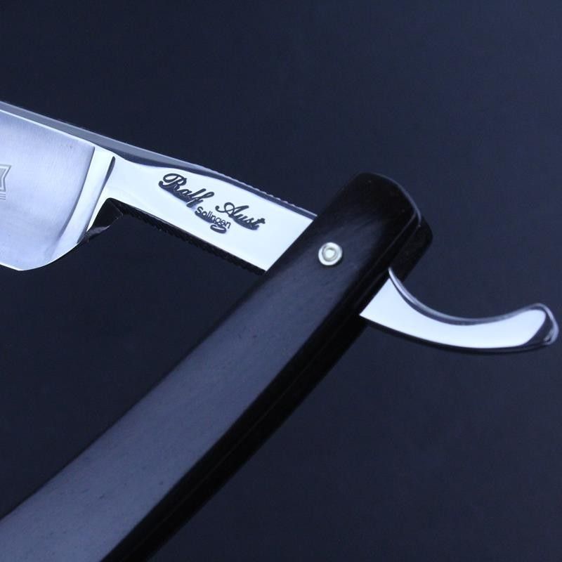 Ralf Aust 7/8 Razor with African Blackwood scales