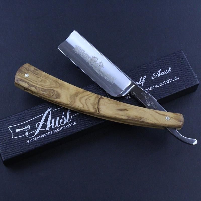 Ralf Aust 7/8 Razor with Olivewood Scales Ralf Aust - 2