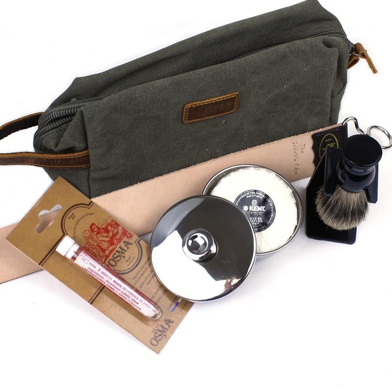 Shaving Starter Kit With Wash Bag The Invisible Edge - 1