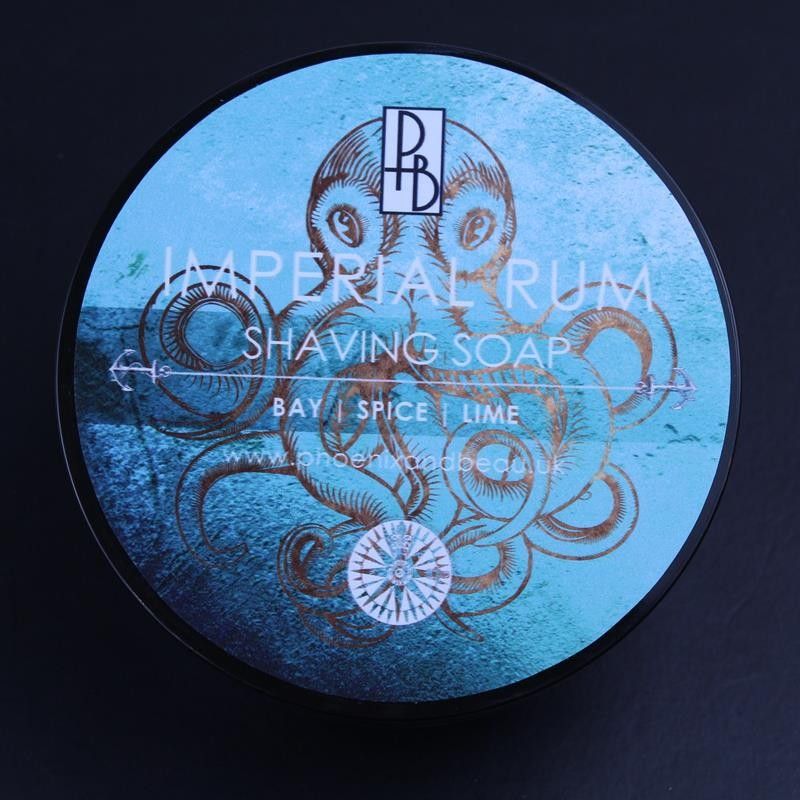 Phoenix & Beau Imperial Rum Shave Soap