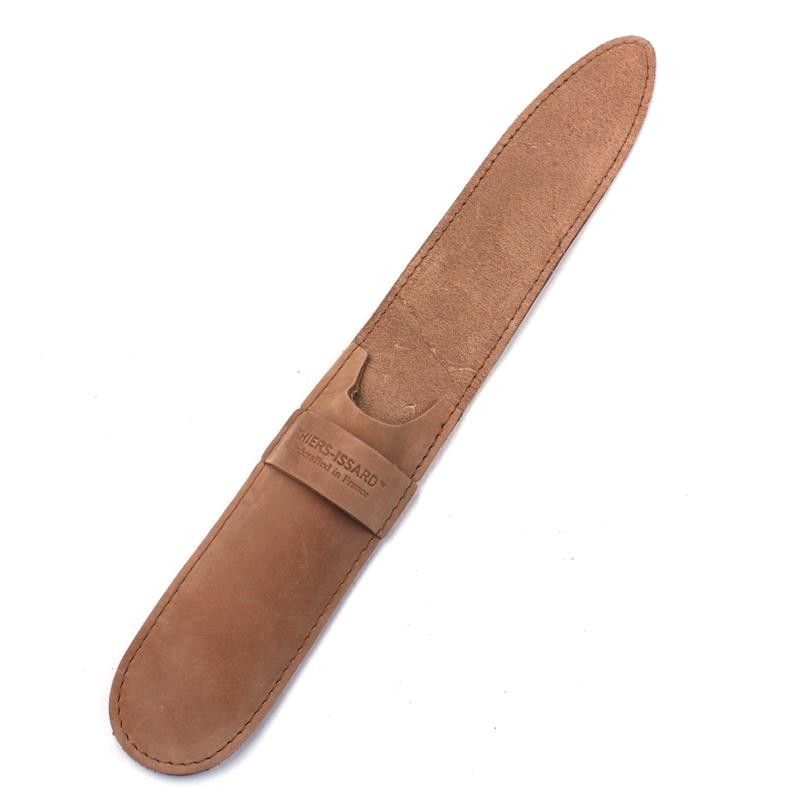 Thiers Issard Baragnia Leather Straight Razor Wallet (Brown)