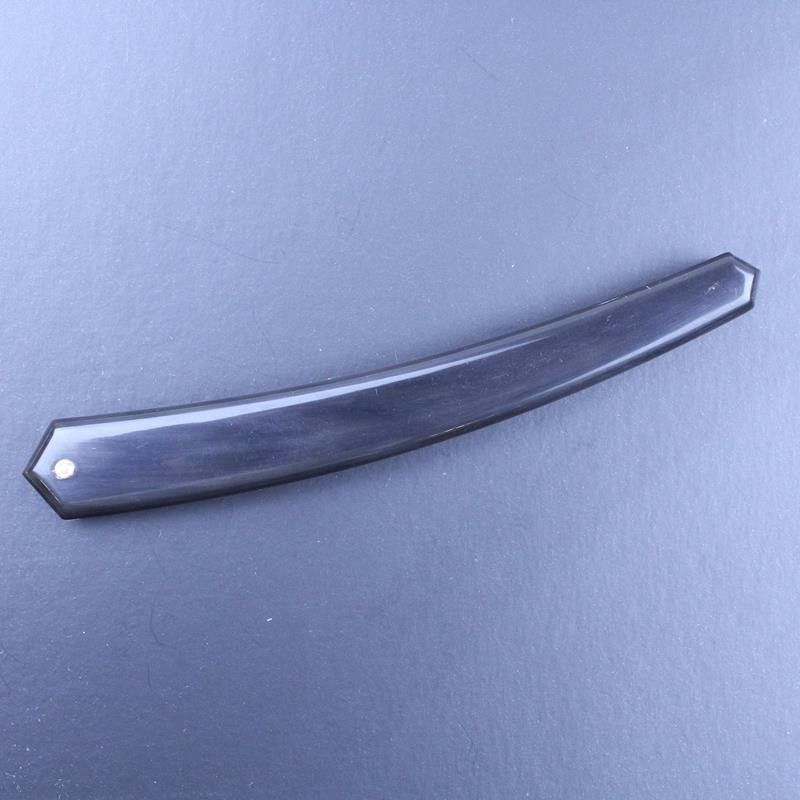 5/8 - 6/8 Black Horn Replacement Razor Handle