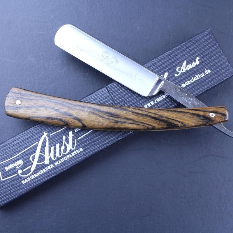 Ralf Aust 5/8 Razor with Contemporary Style Bocote Scales