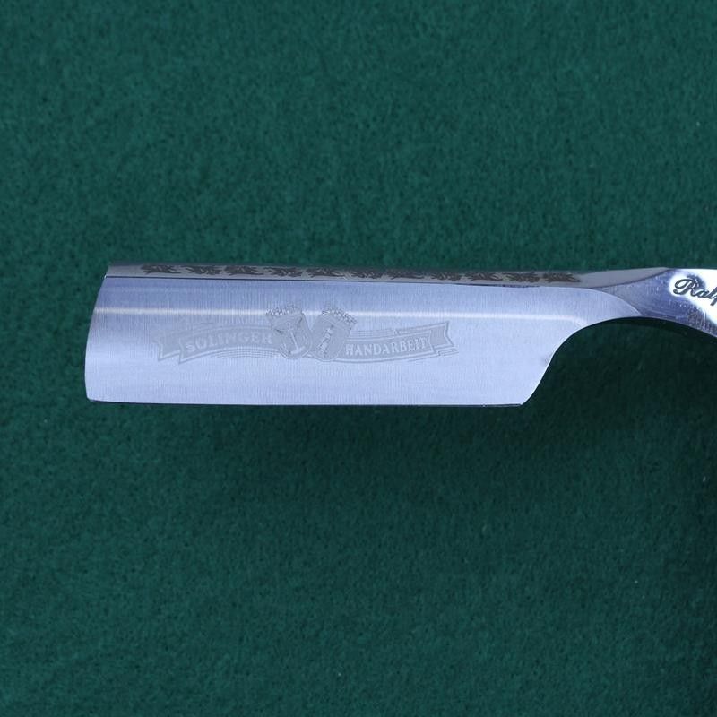 Ralf Aust 6/8 Ebony French Point Razor