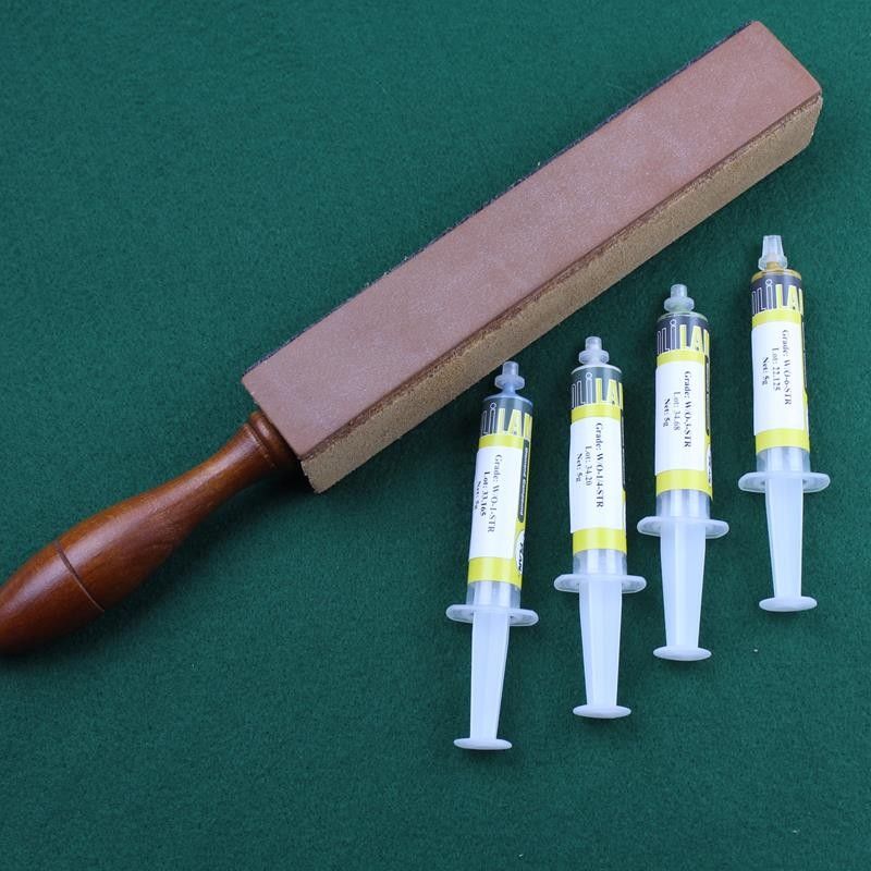 Invisible Edge Four Sided Paddle Strop And Paste Kit