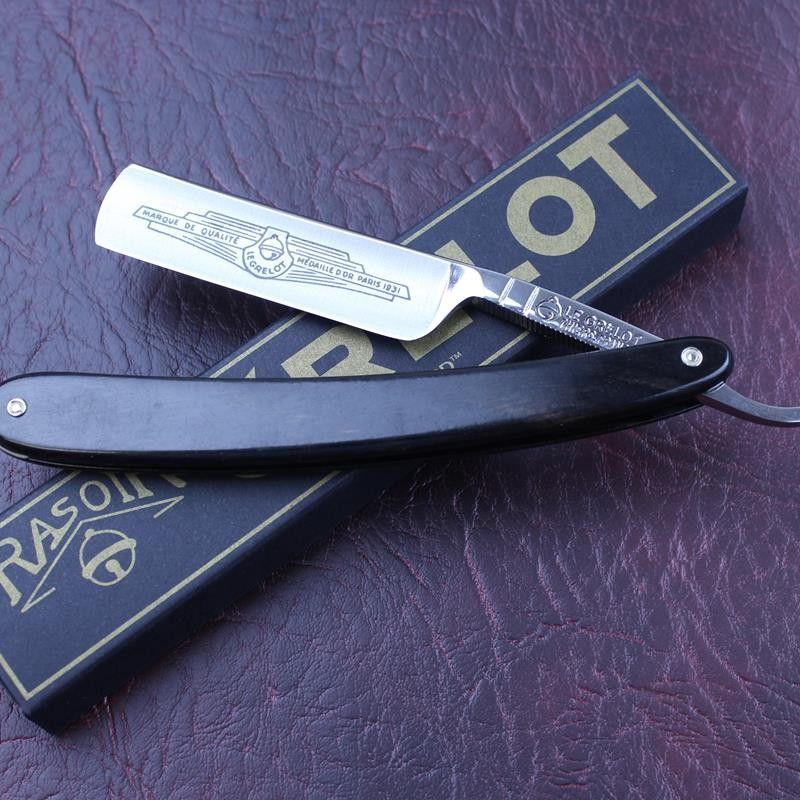 TI 5/8 Le Grelot Medaille D'or Razor with Ebony Scales