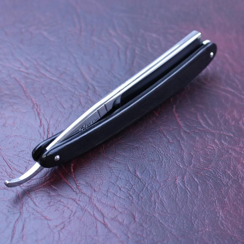 TI 5/8 Le Grelot Medaille D'or Razor with Ebony Scales