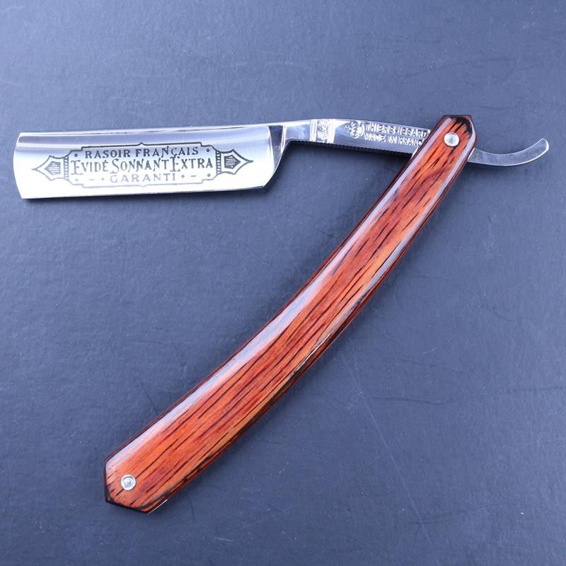 TI 5/8 Evide Sonnant Razor With Red Stamina Scales