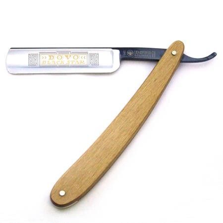 Dovo Black Star with Brown Pakkawood Scales