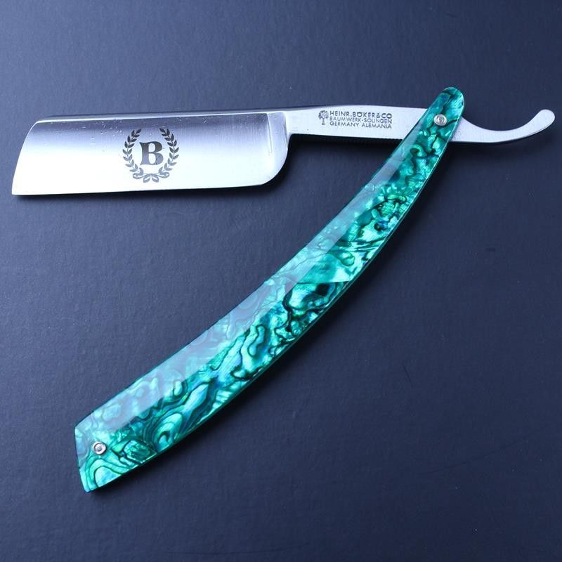 Boker 6/8 Abalone Straight Razor