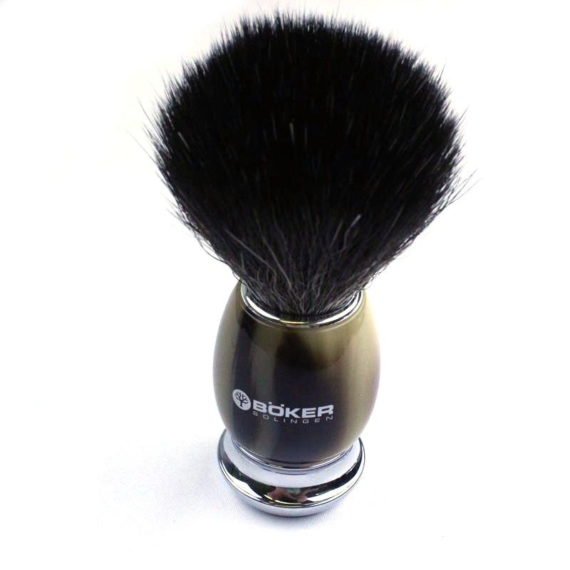 Boker Classic Horn Shave Brush