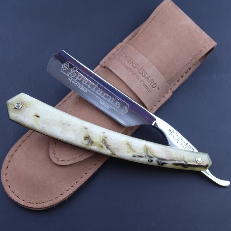 TI 5/8 Singing Hollowed Rams Horn Razor