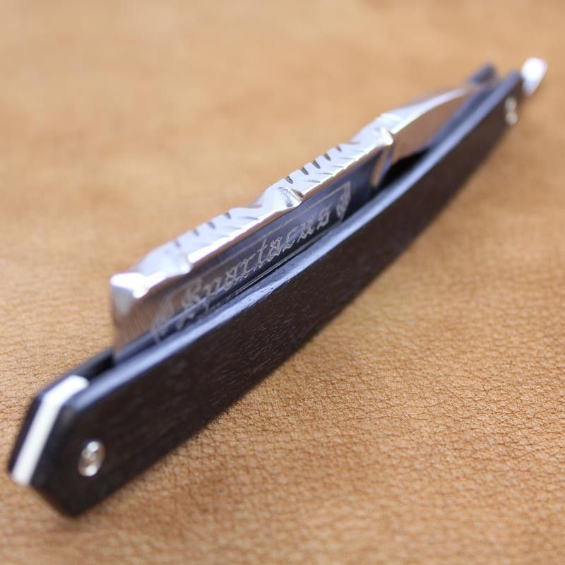 TI 5/8 Wheatfield Spine Ebony Razor