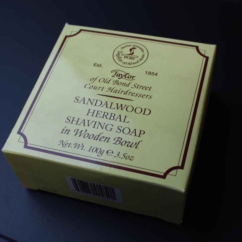 Taylor of Old Bond Street Sandalwood Soap in a Bowl