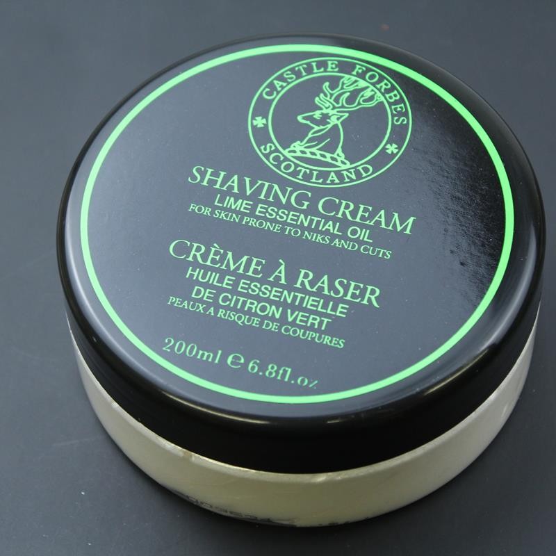Castle Forbes Lime Essential Oil Shaving Cream