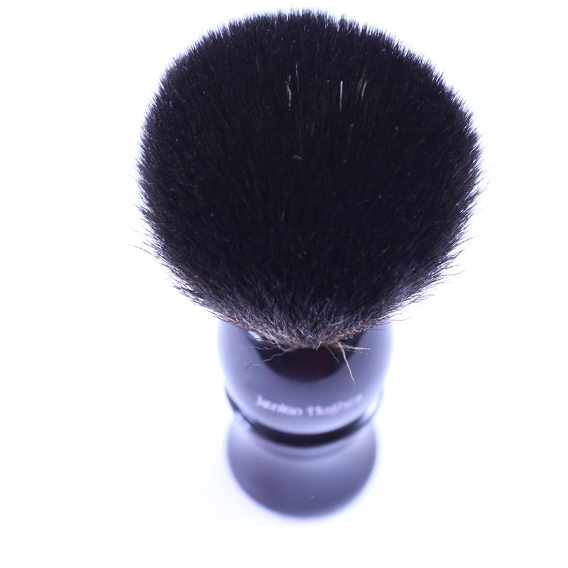 Jenkin Hughes Black Synthetic Bristle Shave Brush