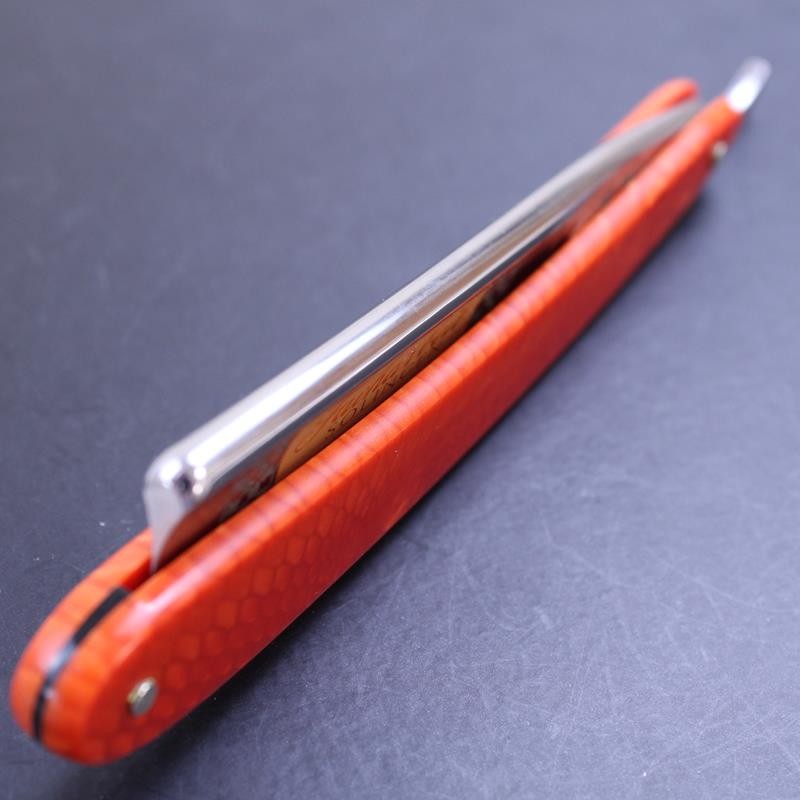 DOVO Limited Edition 6/8 Red Acrylic Facharbeit Razor