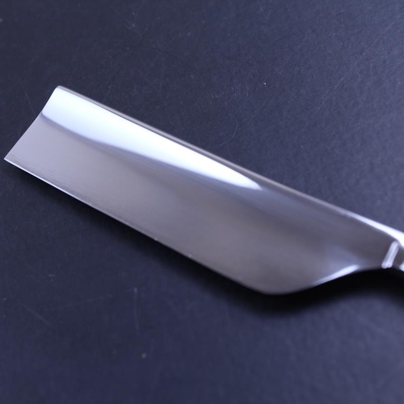 TI 7/8 Basic Black Square Point Razor