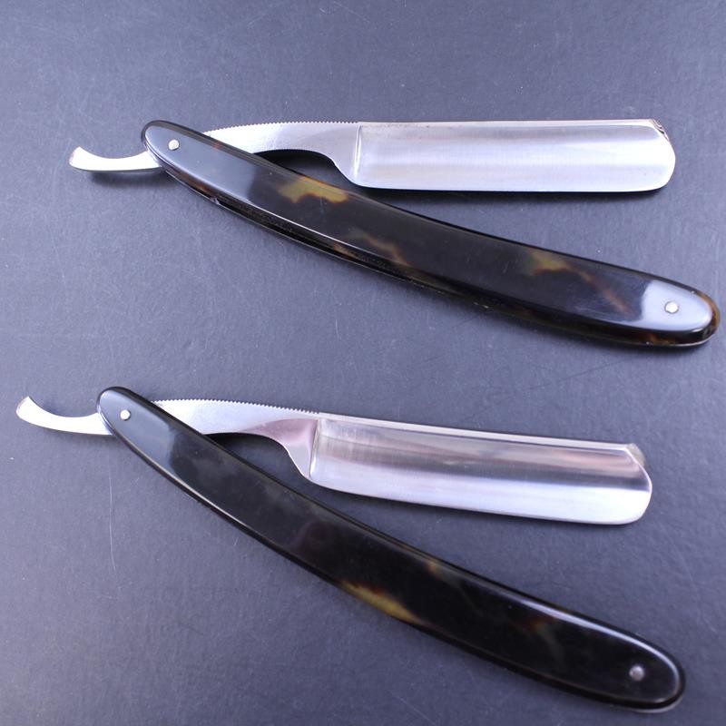 Seven Vintage Wilkinson Special Faux Tortoiseshell Razors