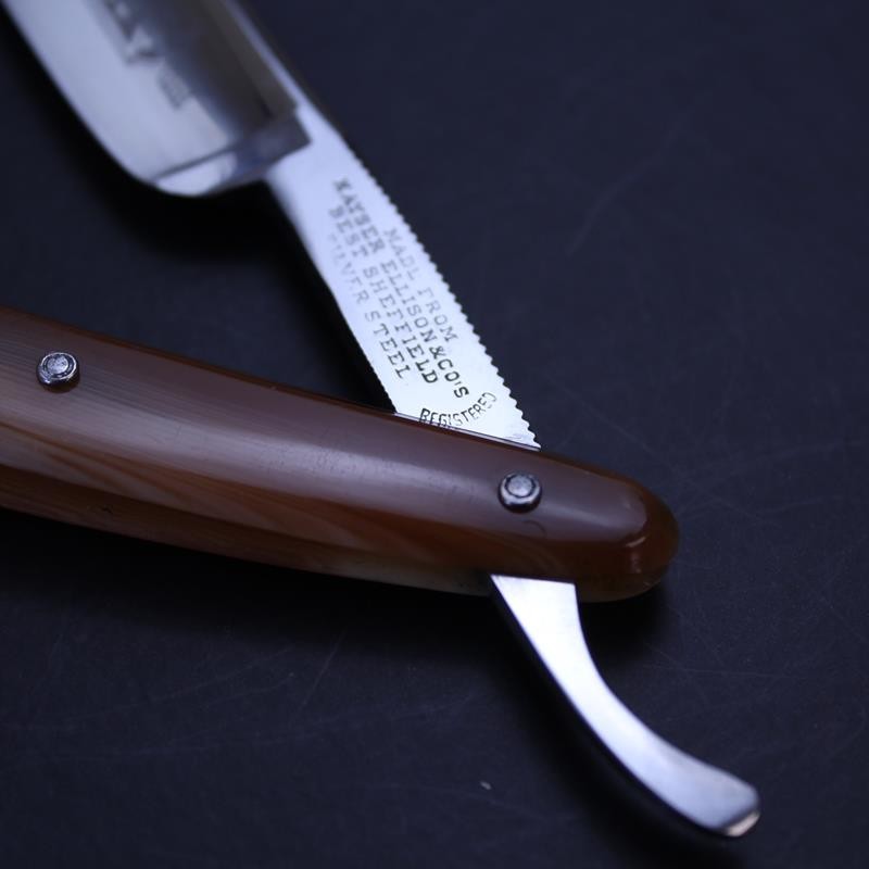 Vintage Kayser Ellison Silver Steel Razor