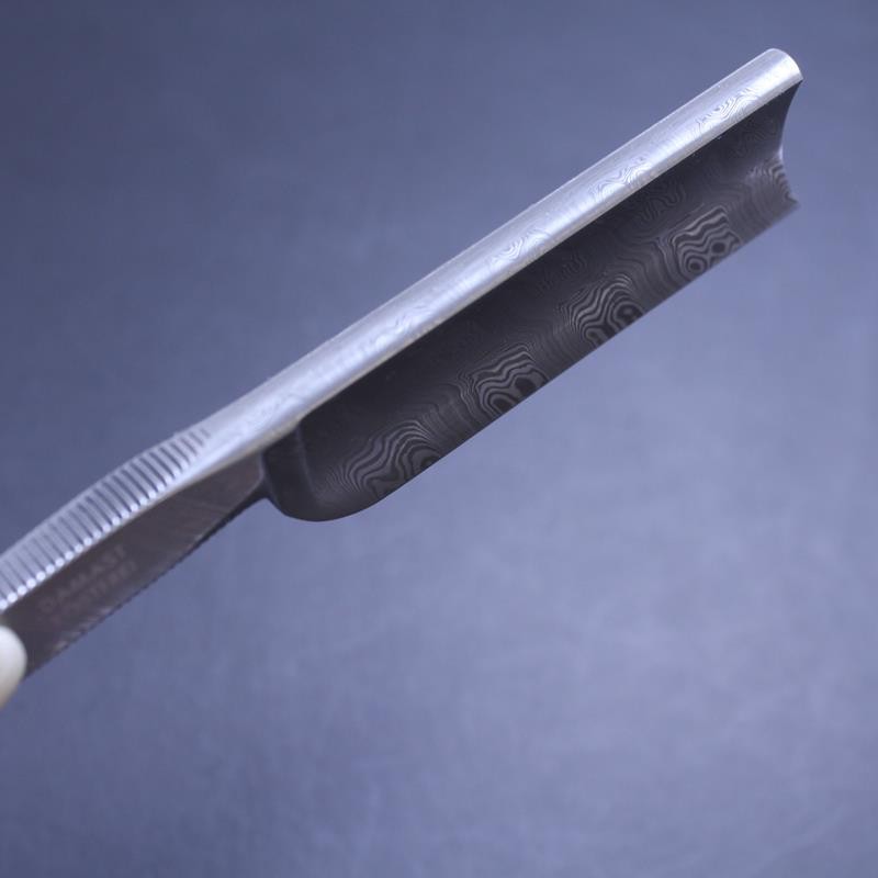 Boker 6/8 Damascus Horn Razor